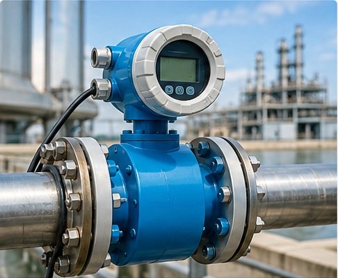 Read more about the article How Electromagnetic Flowmeters Work and Where to Use Them